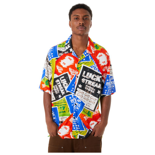 Huf Ανδρικό πουκάμισο Lucky Resort Shirt